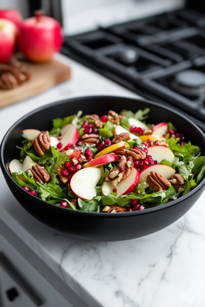 adding-toppings-to-roasted-butternut-squash-kale-salad