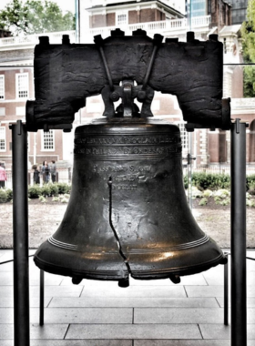  A close-up of a historical building in Philadelphia, showcasing its architectural beauty and age-old charm. The structure stands as a reminder of the city’s historical significance in American culture.