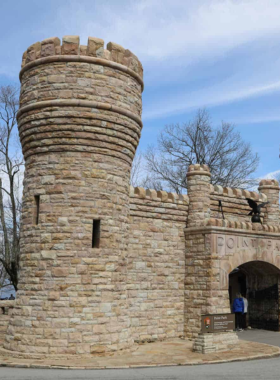 This image shows the Chickamauga & Chattanooga National Military Park, featuring Civil War monuments and battlefields. It captures the significance of historical battles and the park's natural beauty.