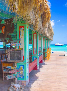  This image shows that Aruba’s nightlife is filled with lively beach bars and nightclubs, offering dancing, live music, and vibrant parties, making it a must-visit for night owls and party enthusiasts.