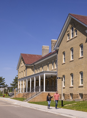 This image shows that the Minnesota History Center in St. Paul offers interactive exhibits on the state’s past, including Native American culture, the Civil War, and more.