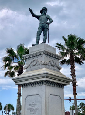 "This image shows the Spanish Quarter in St. Augustine, one of the oldest parts of the city. Visitors can explore historical buildings, shops, and museums that highlight the life of early Spanish settlers. It’s a charming and culturally rich area, offering a stroll through the city's vibrant history."