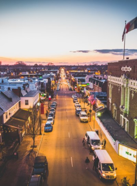 This image shows the vibrant Carytown district in Richmond, known for its eclectic shops and boutique stores. The area is a favorite for shopping, dining, and enjoying local culture, making it a must-visit for visitors exploring Richmond.