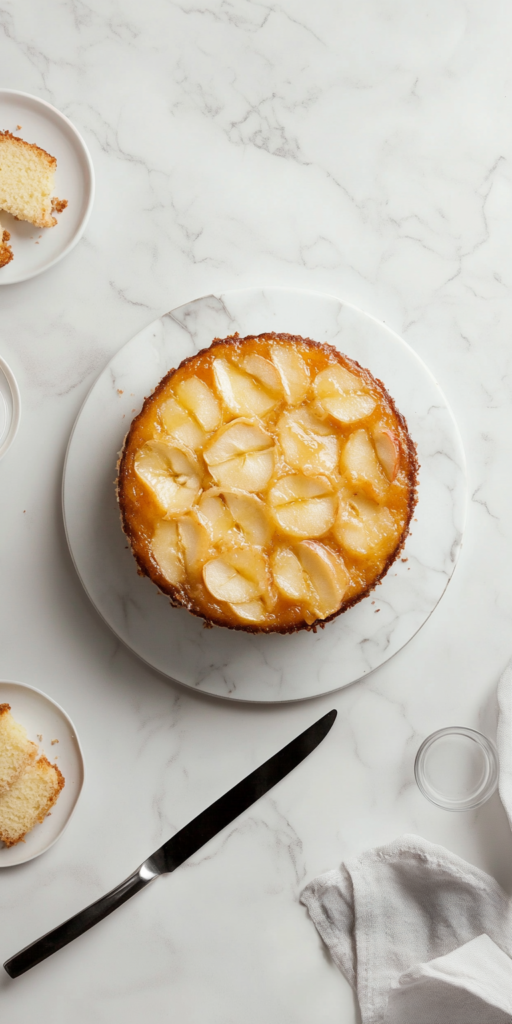 Apple Upside Down Cake Recipe is ready