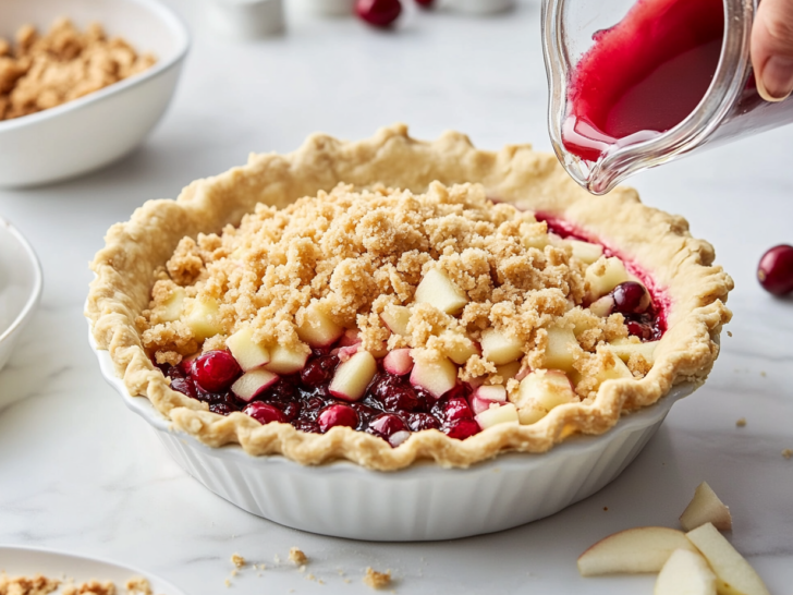 Sweet Apples and Tart Cranberries Make This Pie a Holiday Favorite!