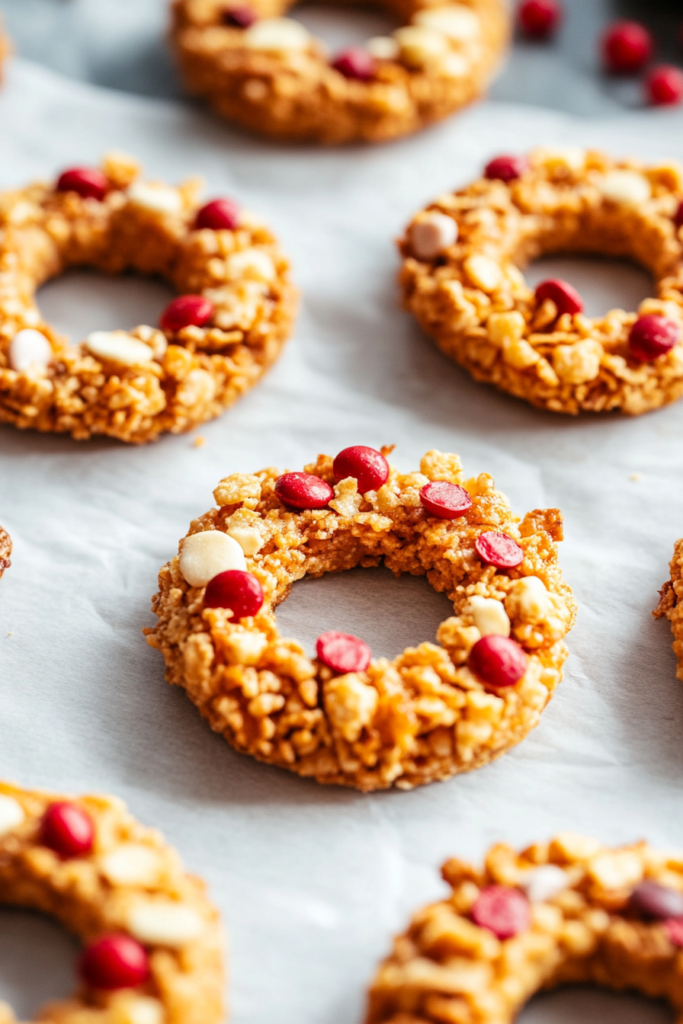 Christmas Cornflake Wreath Cookies Recipe