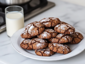 Cooling Crinkle Cookies