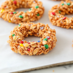 Cooling and Setting Cornflake Wreaths for Cornflake Wreaths