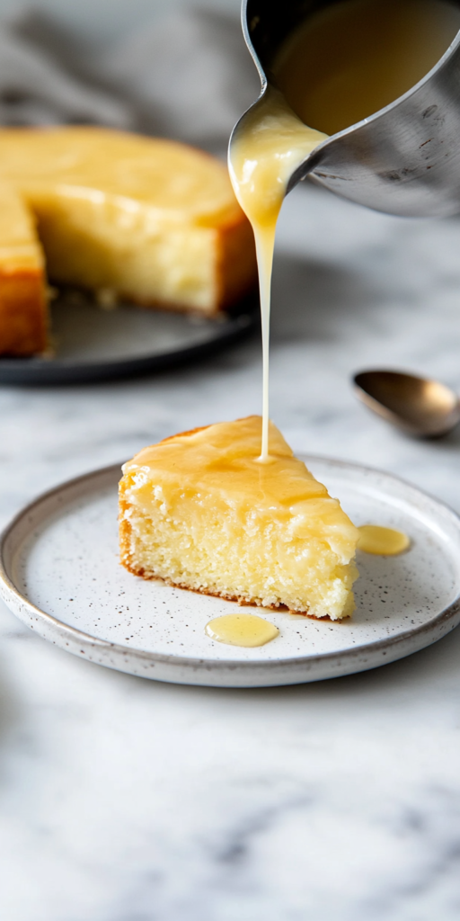 Cranberry Cake with Warm Butter Sauce Recipe