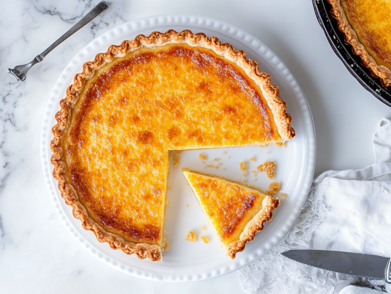 Pear and Blue Cheese Tart with Walnut Pastry Recipe