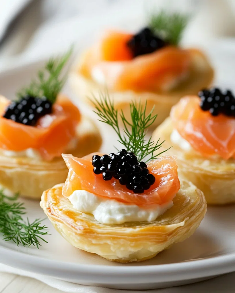 Smoked Salmon, Caviar, And Prosciutto Recipe