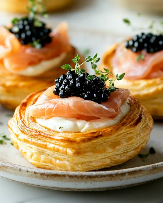 Smoked Salmon, Caviar, And Prosciutto