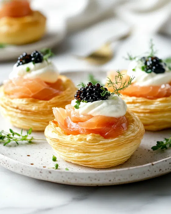 Smoked Salmon, Caviar