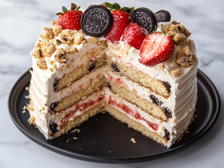 This Strawberry Crunch Cake Is the Sweet Treat You’ve Been Waiting For!