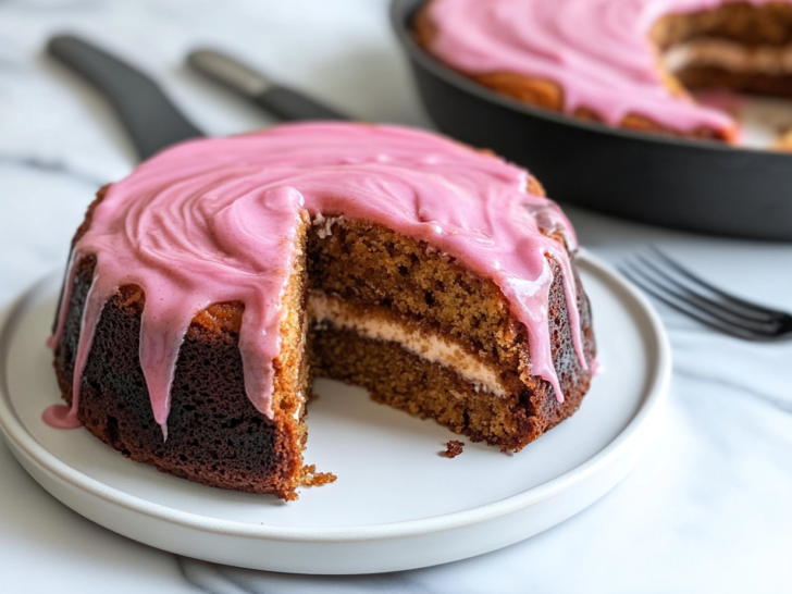 Valentine Strawberry Honey Bun Cake That’s Sweet, Sticky, and Oh-So-Dreamy!