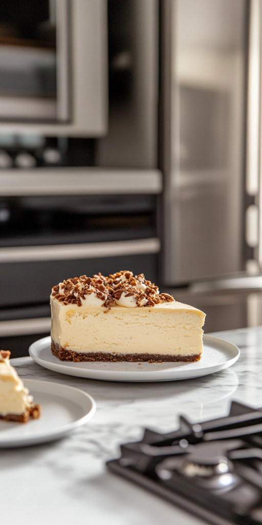 storing-eggnog-cheesecake-in-fridge