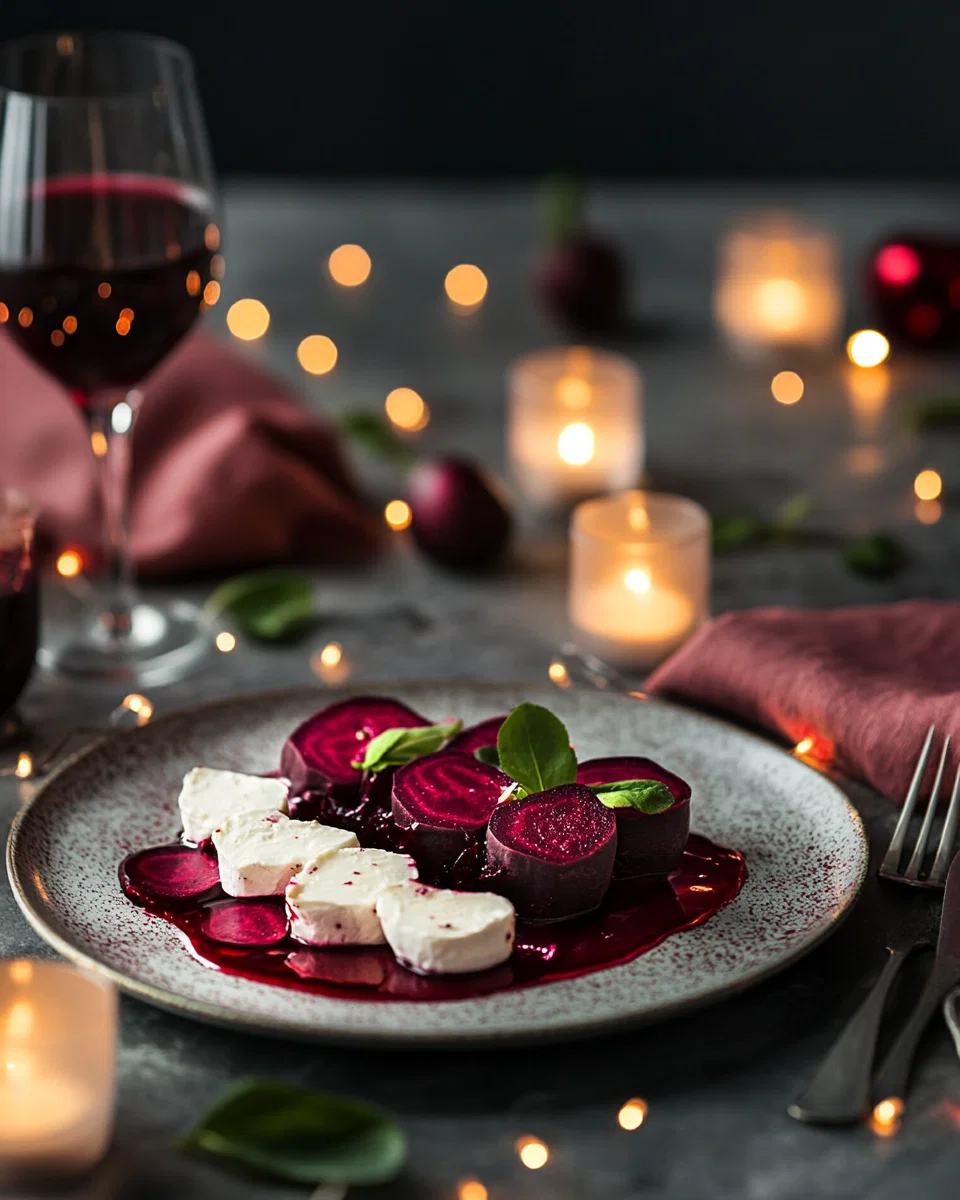 Beetroot and Goat’s Cheese Terrine