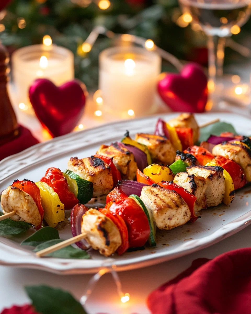 Chicken Kabobs in the Oven