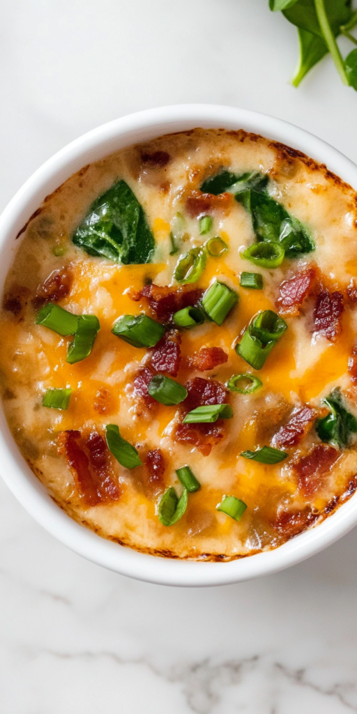 Keto Crack Chicken Soup with Golden Gruyere Toast