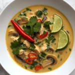 Keto Thai Curry Chicken Soup Recipe