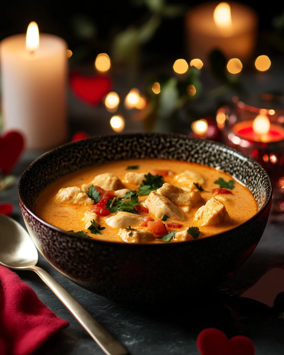 Keto Thai Curry Chicken Soup