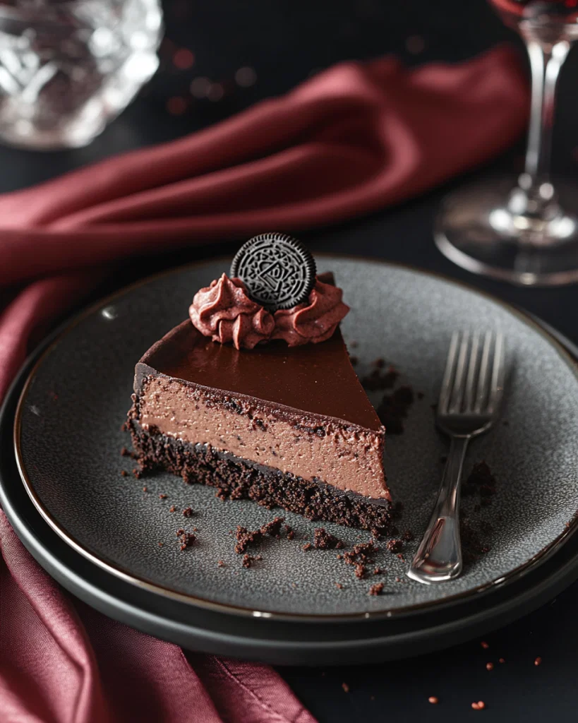 Oreo Chocolate Cheesecake
