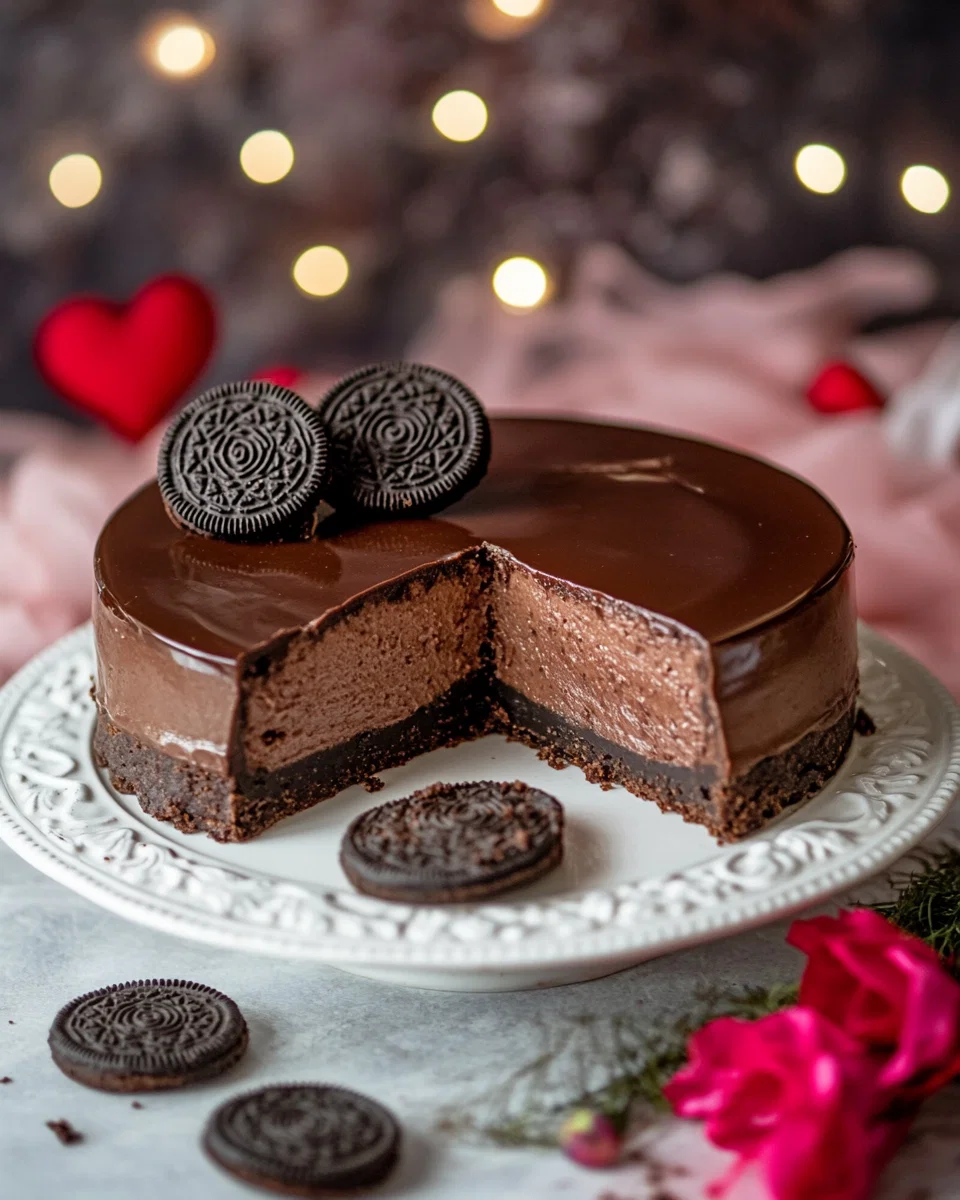 Oreo Chocolate Cheesecake
