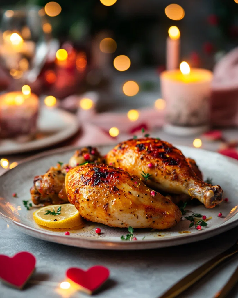 Roasted Saffron Lemon Chicken