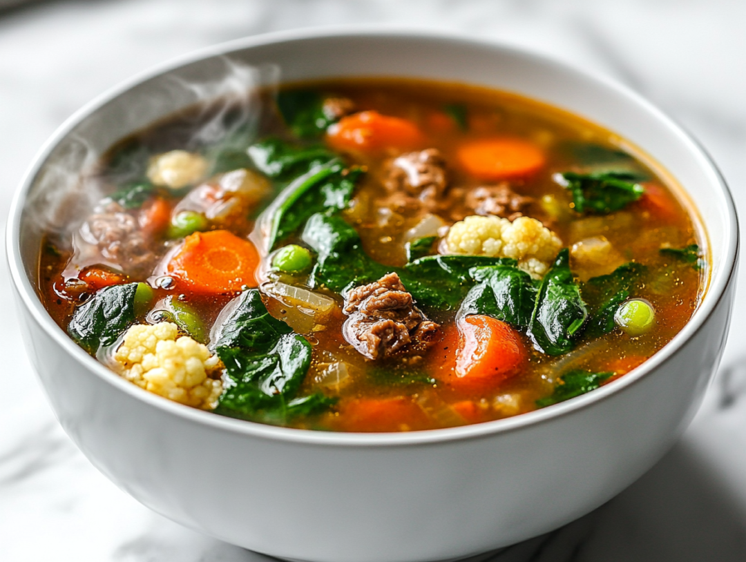 Keto Vegetable Soup Recipe