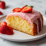Valentine’s Day Strawberry Pound Cake: Sweet, Buttery, and Full of Love"