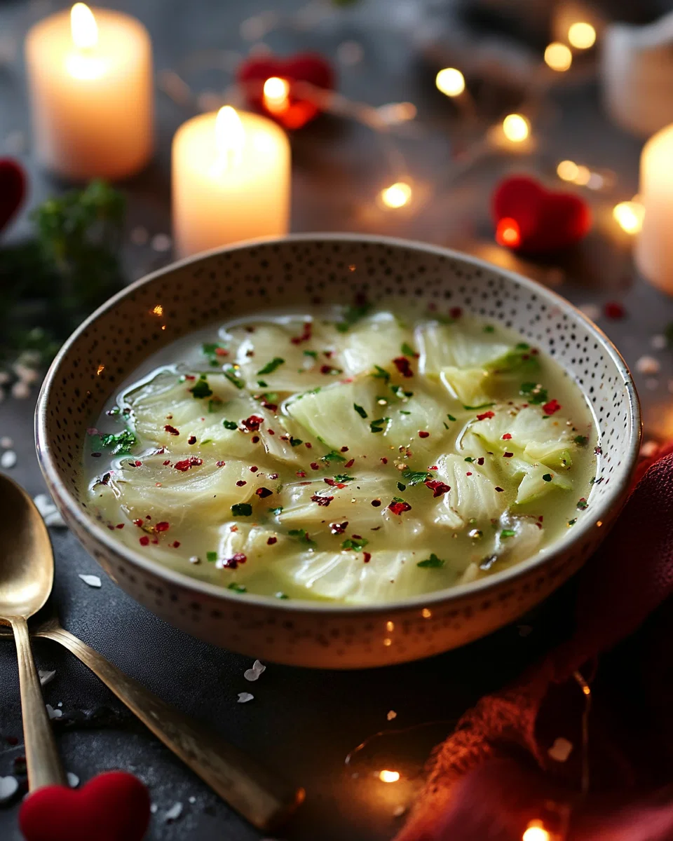 Napa Cabbage Soup