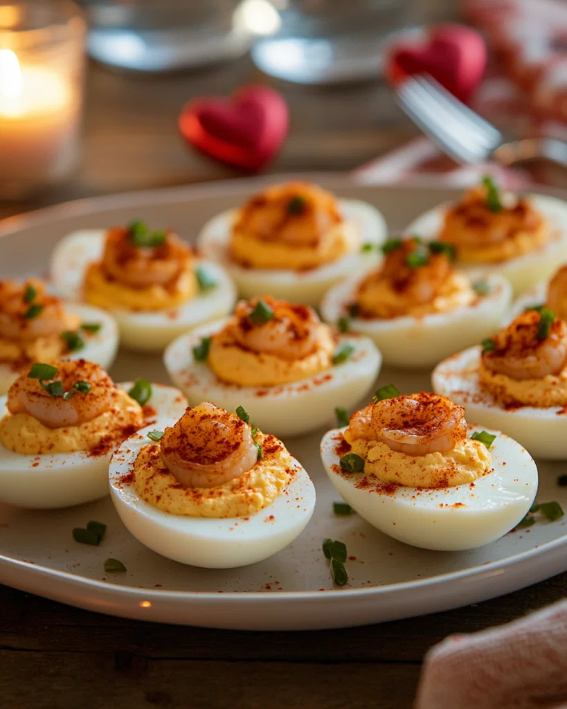 Cajun Shrimp Deviled Eggs