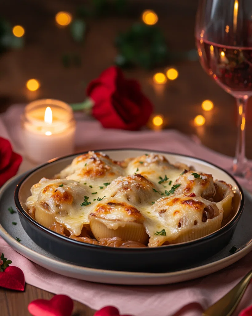 French Onion Stuffed Shells