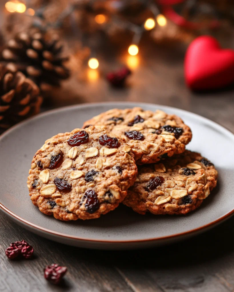 Oatmeal Raisin Cookies