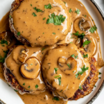 Hamburger Steak Recipe is ready to serve