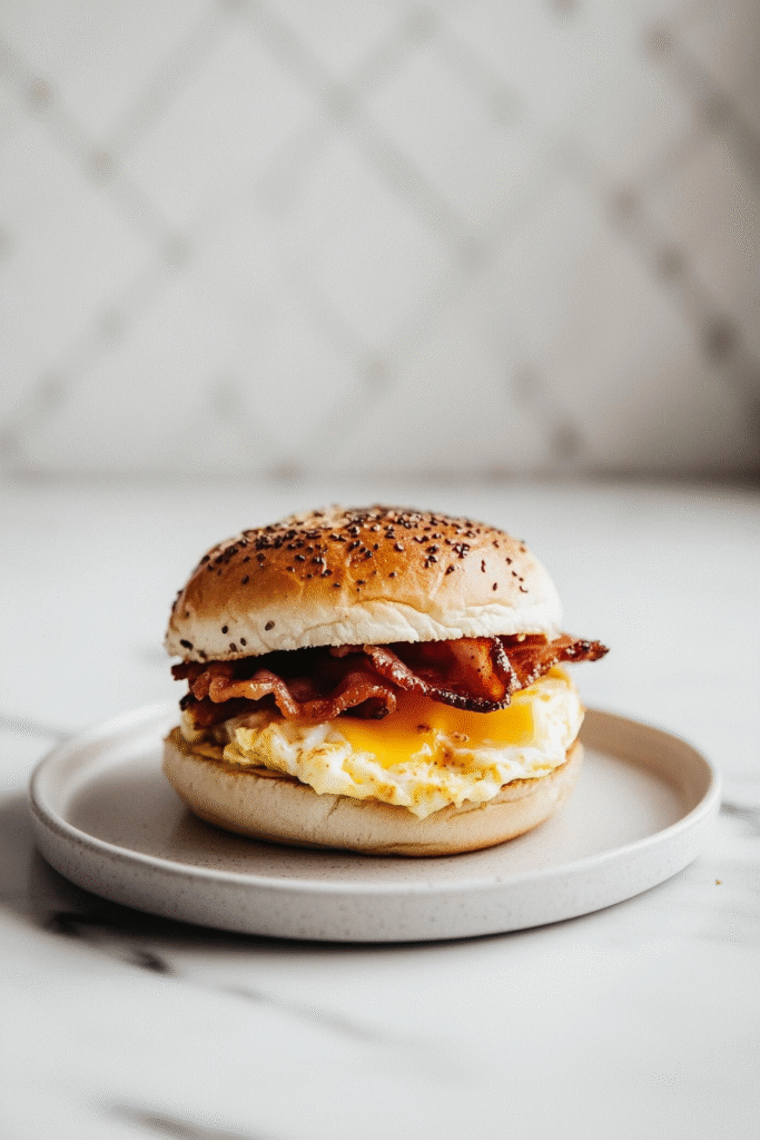 Bacon, Egg, and Cheese Sandwich