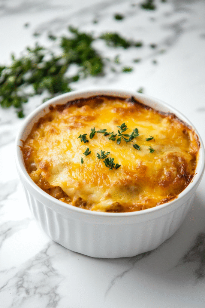 Cheesy Baked Goulash Recipe