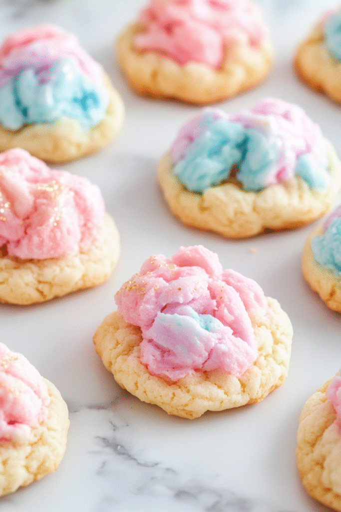 Cotton Candy Cookies