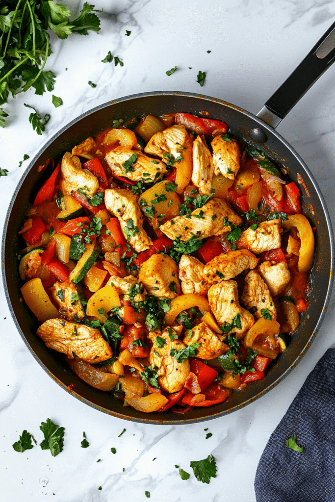 Keto Chicken Skillet