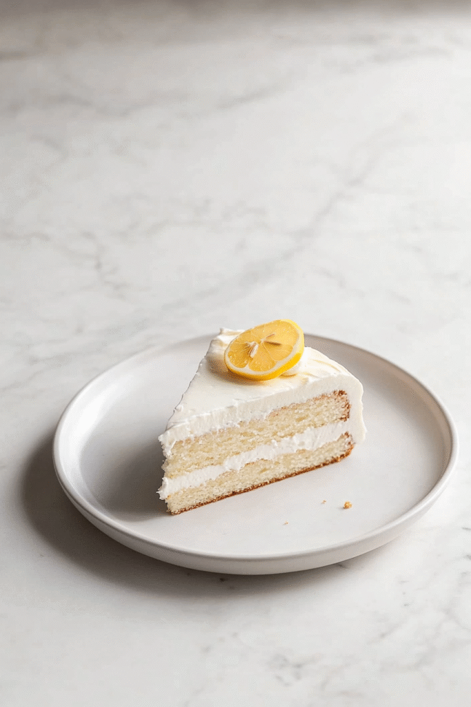 Lemon Velvet Cake Recipe