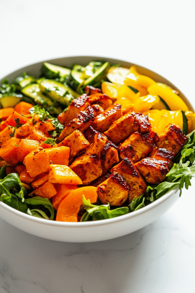 Roasted Vegetables Medley Salad