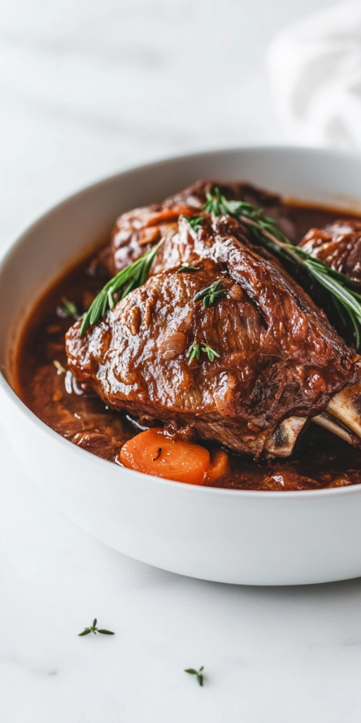 Delicious Braised Lamb Shanks Recipe!