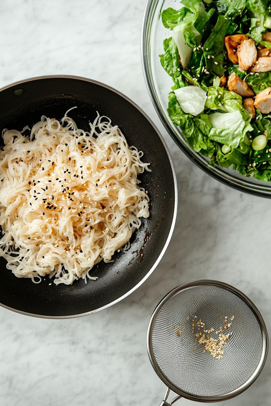 Cook and Add Rice Noodles