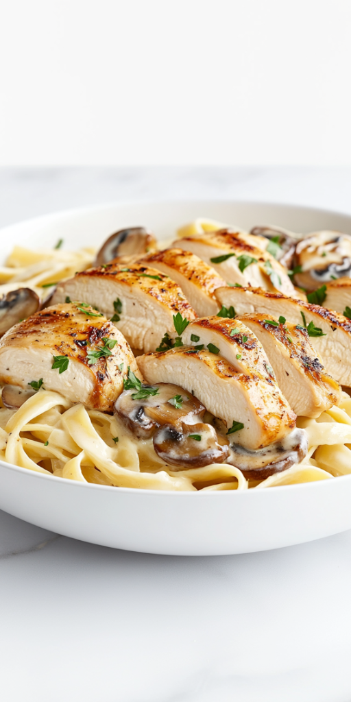Delicious Chicken Fettuccine Alfredo Recipe in 30 Minutes!