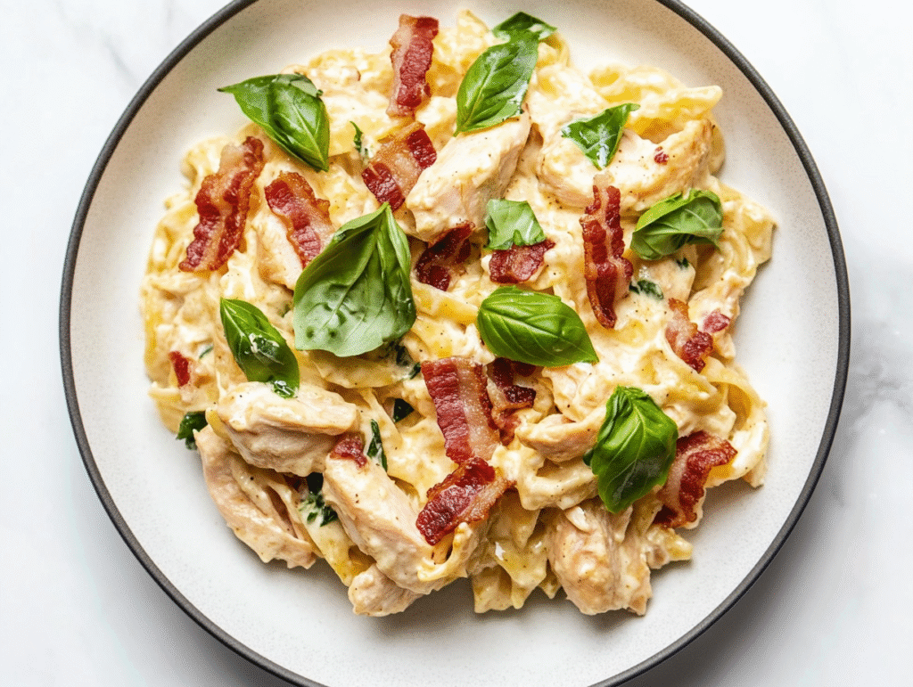 Chicken Carbonara Recipe: Creamy, Delicious and Flavorful!
