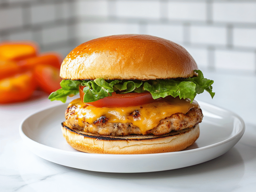 Easy Chicken Burgers Recipe Ready in 20 Minutes!