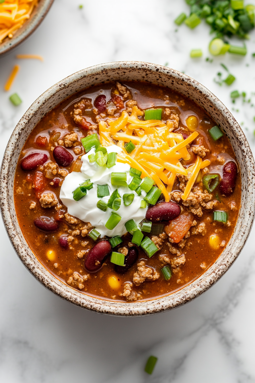 Serve Turkey Chili