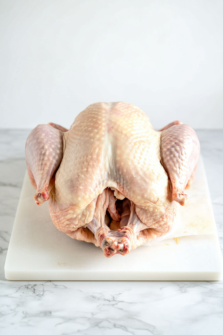 pat turkey dry with paper towels