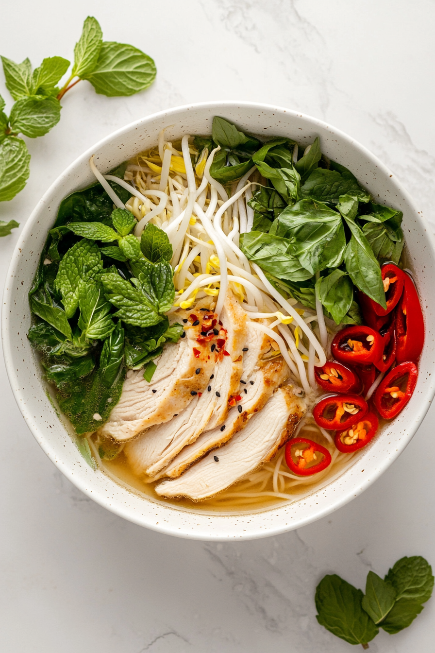 20-Minute Easy Chicken Pho Recipe!