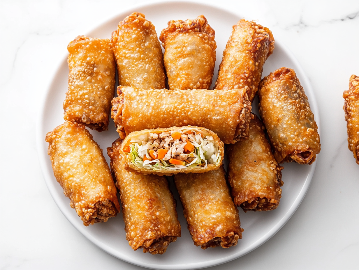 Best Chicken Egg Rolls Recipe!